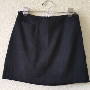 BCBGMaxAzria Sleek Black Mini Skirt